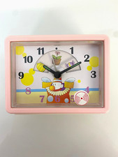 Réveil enfant animé Atlanta rose à pile