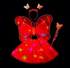 Déguisement Papillon rouge