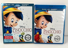 Pinocchio - (2 discs) Blu-ray / DVD with slipcover - Animation Disney