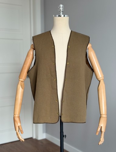 Gilet marron - , vintage