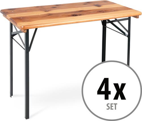 Table jardin terasse - 4x,