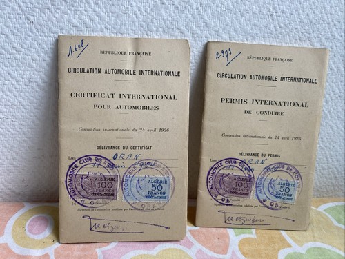 Anciens carnets certificat - 2,