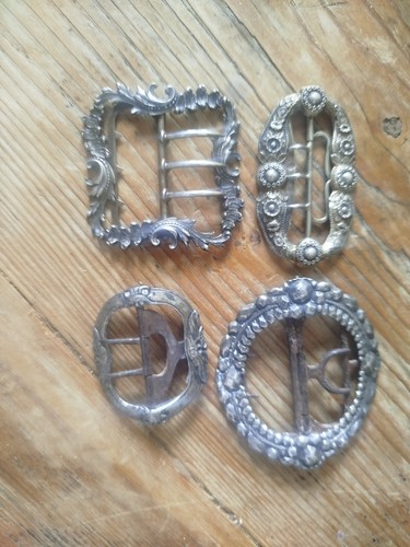 Lot boucles argent massif - lot,