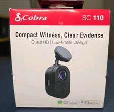 Cobra SC 110 Compact Witness, Clear Evidence Quad HD Low Profile Design Camera