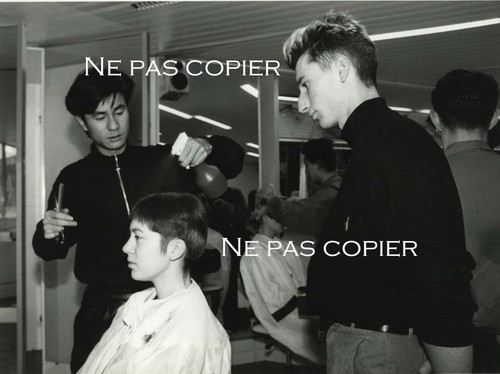 Salon coiffure vers 1990 - coiffure,