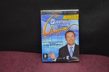 JEU PC CD ROM ÉDUCATIF QUESTION POUR UN CHAMPION DVD LIVRE JOUET ENFANT XBOX PSP