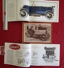 L'automobiliste N°2 : Renault 6 cv NN , BUGATTI Brescia  Gladiator  Amilcar....