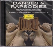 Brahms : danses hongroises - Dvorak : 16 danses esclaves - Liszt : 2 rhapsodi...