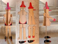 Grande Sculpture De PINOCCHIO