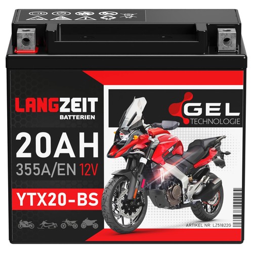 Batterie moto longue - , durée