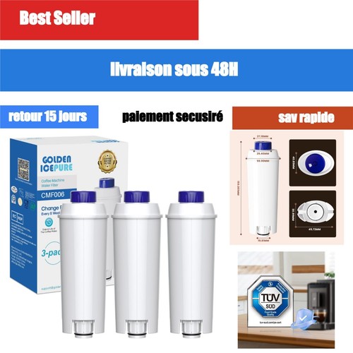 Filtre eau longhi - eau, de'longhi