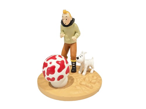 Tintin milou figurine bd - tintin,