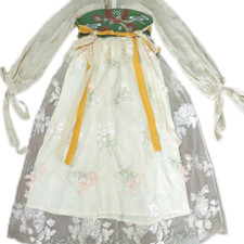 Femme Style Chinois Tulle Robe