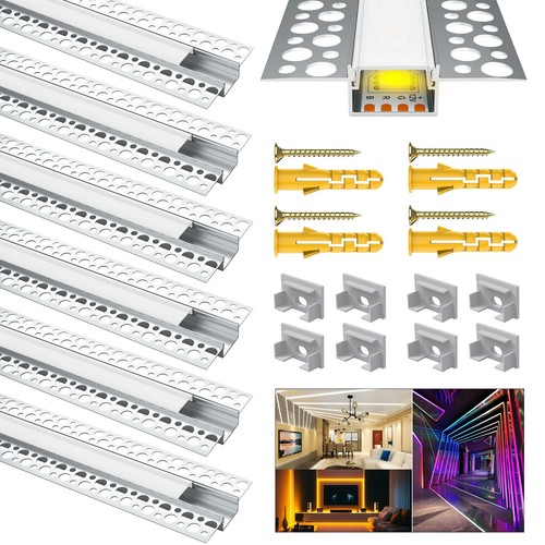 Profilé led encastrable 6x1m - encastrable,,