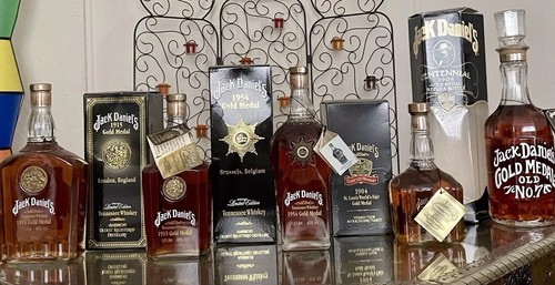 Bouteilles jack daniel - bouteilles,
