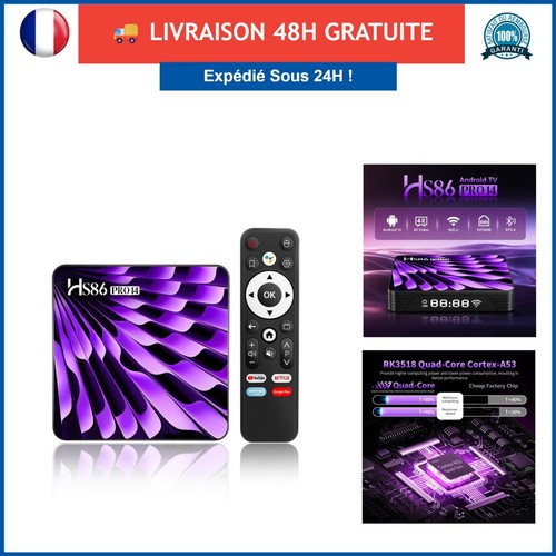 Boîtier android rk3518 - boîtier, tv
