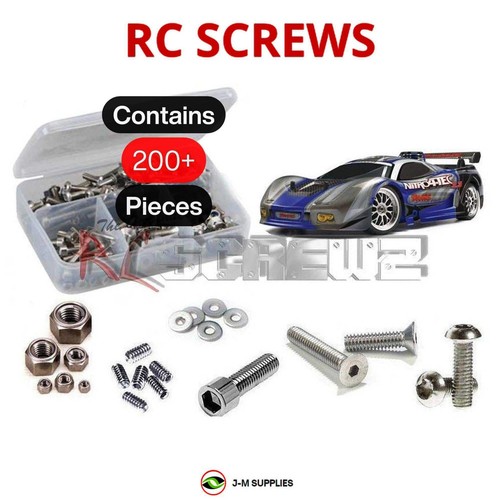 Rcscrewz stainless screw kit - screw,