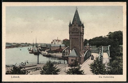 Lübeck pont élévateur - pont, avec