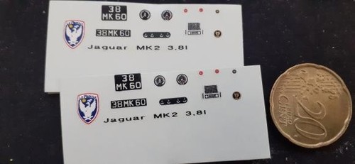 Décalcomanie jaguar 2 1 - ,