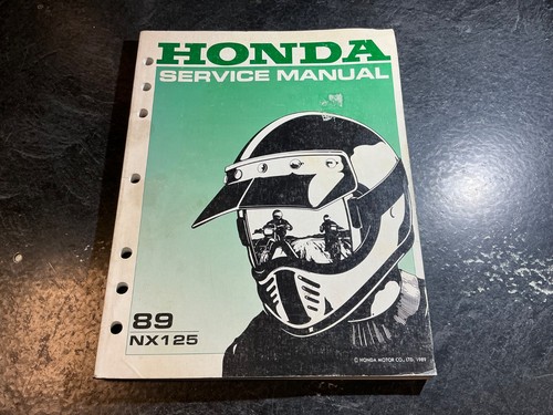 1989 honda nx125 - 1989,