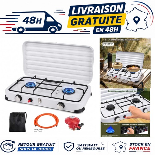 Réchaud gaz camping feux - réchaud, 2