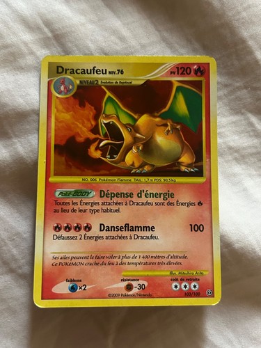 Dracaufeu secret rare - rare, 103/100