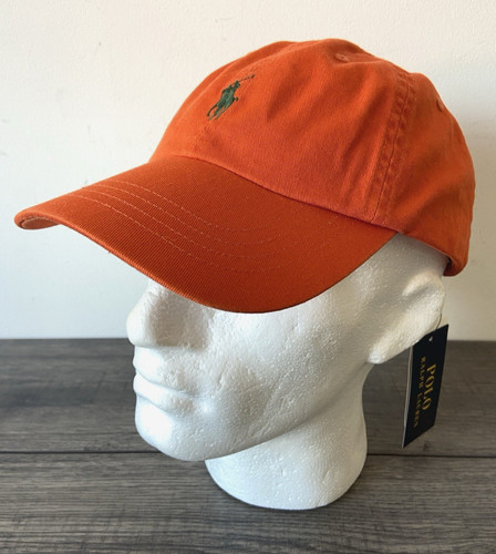 Casquette baseball orange - de,