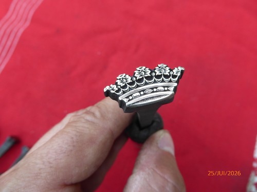 Fleuron fer dorer outil - fleuron,