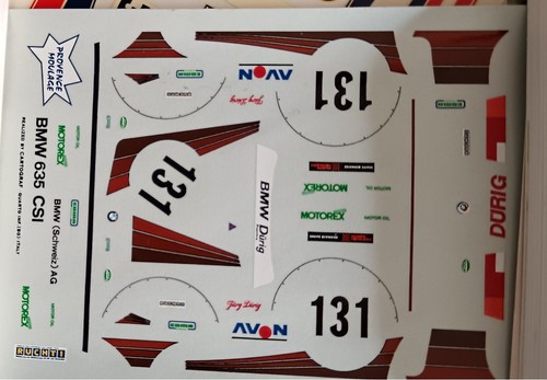 Decal 43e bmw - 43e, csi