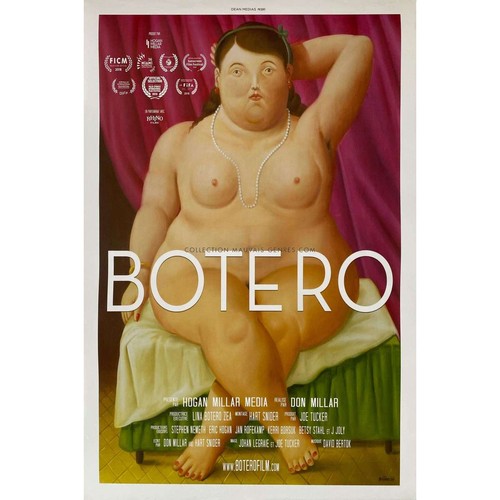 Botero affiche cinéma - botero, de