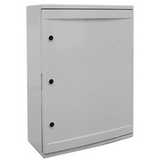 Coffret électrique ABS 800x600x265 étanche IP65 - Porte pleine - avec plaque de