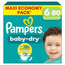 Pack 80 couches pampers