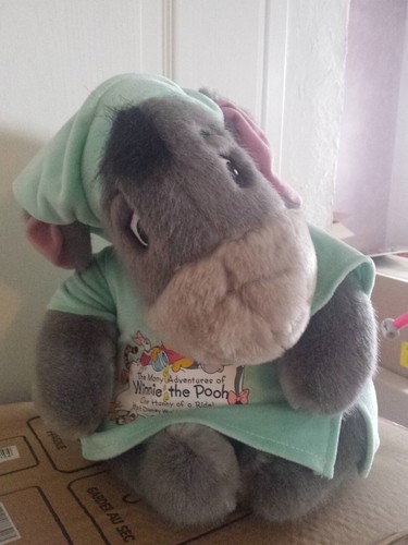 Peluche bourriquet tenue - peluche,