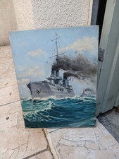 ANCIEN TABLEAU HUILE SUR TOILE