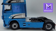 2018 DAF XF SPACE CAB METALLIC BLUE PREMIUM CLASSIXXS IXO 1/18 TRACTOR TRUCK