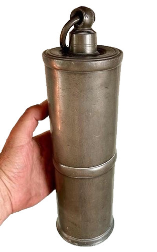Bouillotte malade étain - bouillotte, en