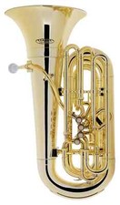 Tuba Sib en Plastique Doré Legere 4 Valves Perinet avec Housse Embouchure Set