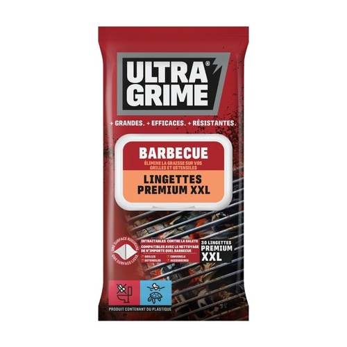 Barbecue lingettes nettoyantes - lingettes,