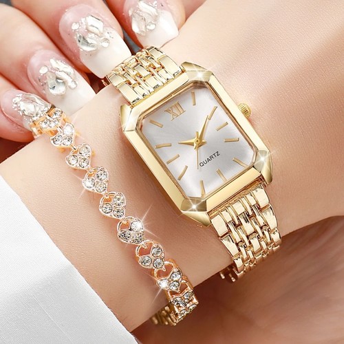 Montre femme dorée élégante - femme,