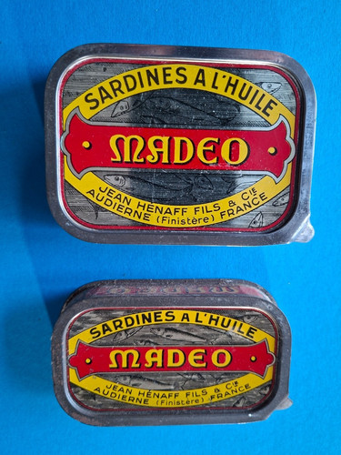 Lot boîtes sardines - boîtes, de