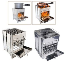 Réchaud de camping à bois de