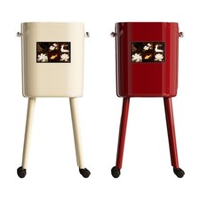 Poubelle à roulettes