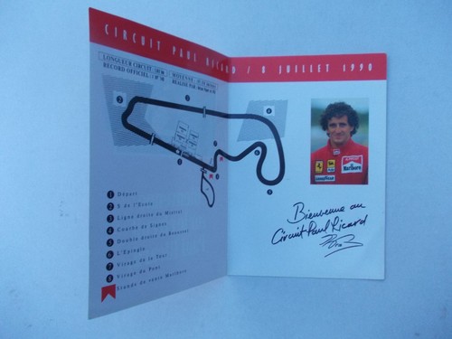 Formule alain prost - prost, circuit