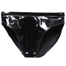 Femme Faux Latex Slip Culotte