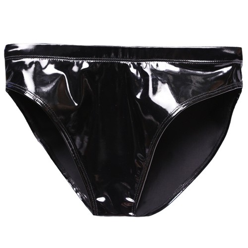 Femme faux latex slip culotte - femme,