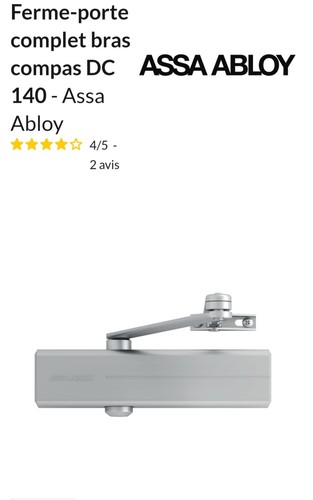 Ferme porte assa abloy 140 - porte,