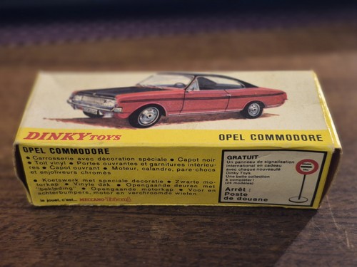 Dinky toys 1420 opel - toys, commodore