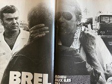 ( ̄`*•. ̧ Press cut "JACQUES BREL AUX MARQUISES" August 1978 ̧.•* ̄)