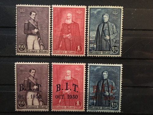 Belgique 1930 cob 302 - 1930, 307