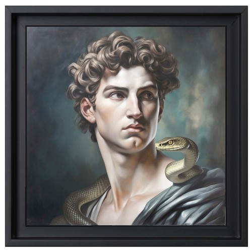 étreinte serpent - du, –
